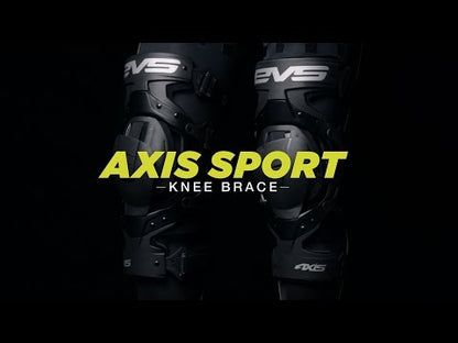 EVS Axis Sport Knee Brace - Pairs (Black) - Pair