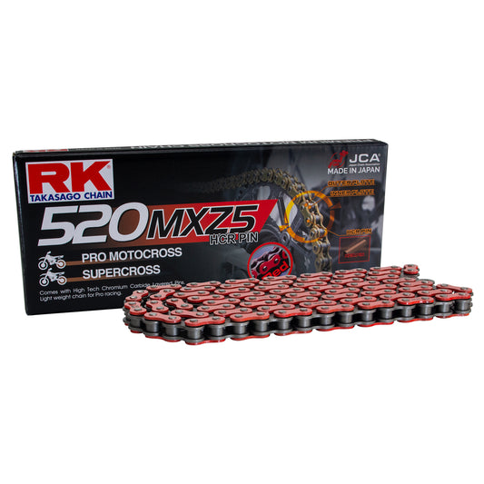 RK RR520MXZ5-120 Red Pro MX Chain