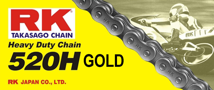 RK GS520H-96 Gold Heavy Duty Chain