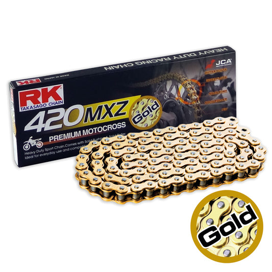 RK GB420MXZ-64 Gold Premium MX Chain