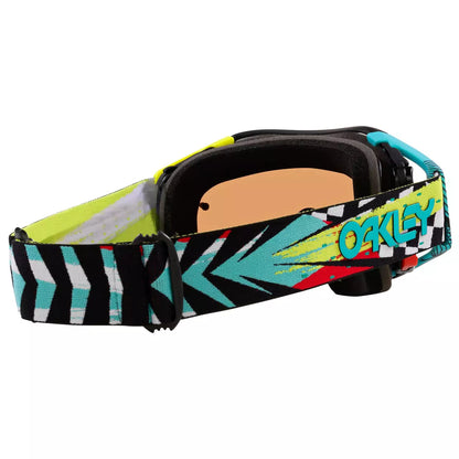 Oakley Airbrake Jeffrey Herlings Signature MX Goggle (Black/Teal/Yellow) Prizm MX Black Lens