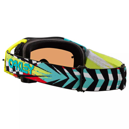 Oakley Airbrake Jeffrey Herlings Signature MX Goggle (Black/Teal/Yellow) Prizm MX Black Lens