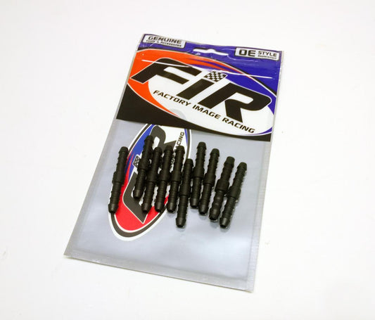 FIR STRAIGHT CONNECTER 1/4, 6mm,PACK/10