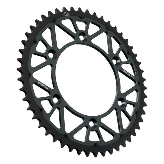 JT REAR SPROCKET TWINRING JTX210.49GR, TWINSTAR ALLOY & STEEL