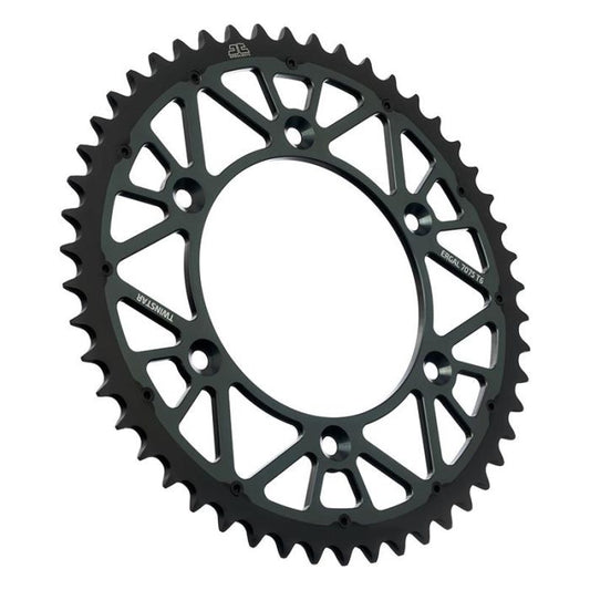 JT REAR SPROCKET TWINRING JTX808.51GR, TWINSTAR ALLOY & STEEL