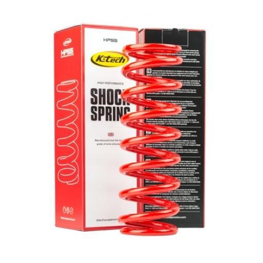 K-TECH Shock Absorber Spring -63N (64/66x245) Red, 6466-250-63, HIGH PERFORMANCE SHOCK SPRING, K-TECH SUSPENSION