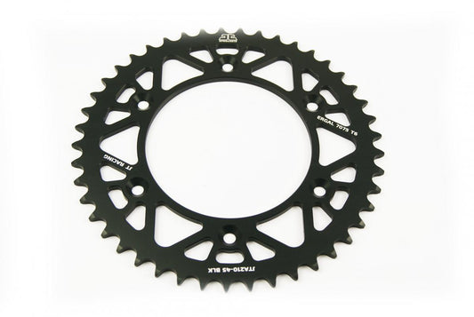 JT REAR SPROCKET ALLOY JTA1793.46BLK, JT RACELITE 7075 T6, CHAIN CONVERSION 520