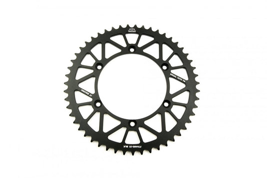 JT REAR SPROCKET ALLOY BLACK 460, JTA460.51BLK 7075-T6 Aluminium