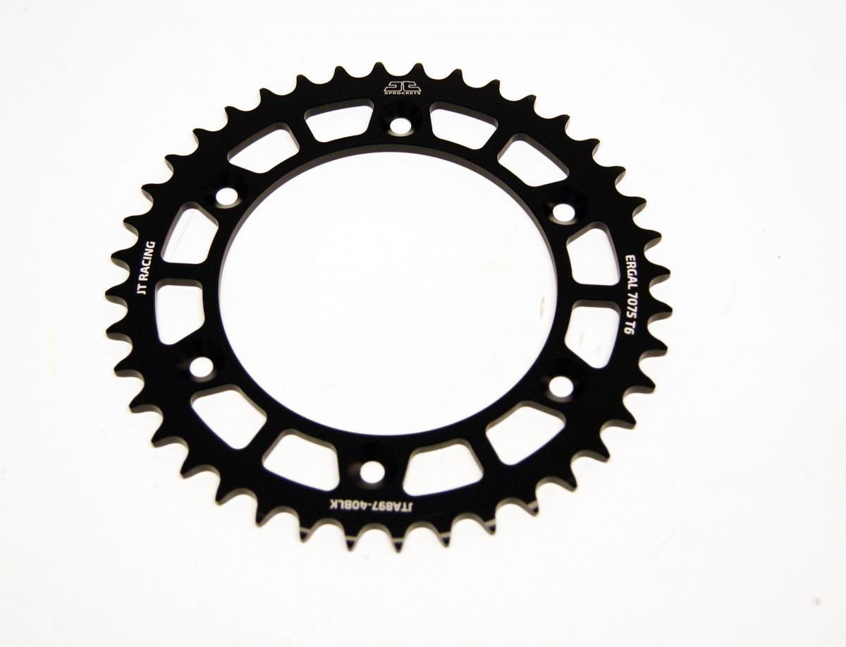 JT REAR SPROCKET JTA478.40BLK ALLOY, CHAIN 520 (7075-T6 Aluminium)