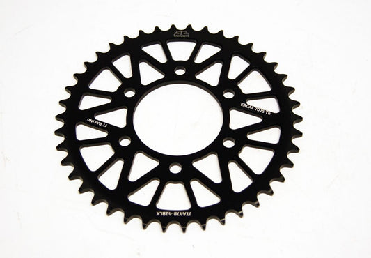 JT REAR SPROCKET JTA478.42BLK ALLOY, CHAIN 520 (7075-T6 Aluminium)