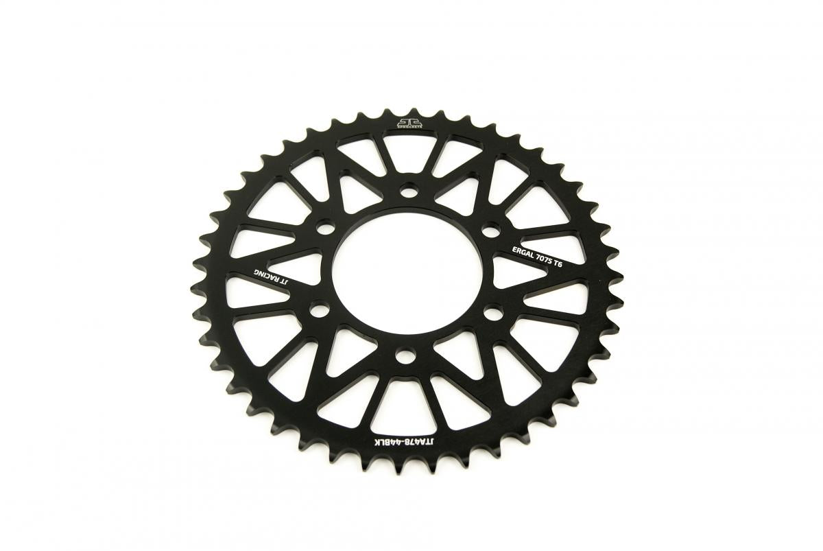 JT REAR SPROCKET JTA478.44BLK ALLOY, CHAIN 520 (7075-T6 Aluminium)