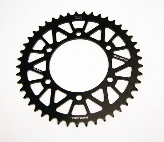 JT REAR SPROCKET ALLOY JTA486.45BLK, HONDA ROAD JT