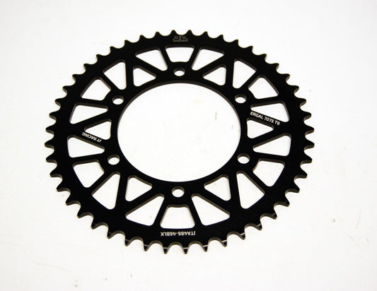 JT REAR SPROCKET ALLOY JTA486.46BLK, HONDA ROAD JT