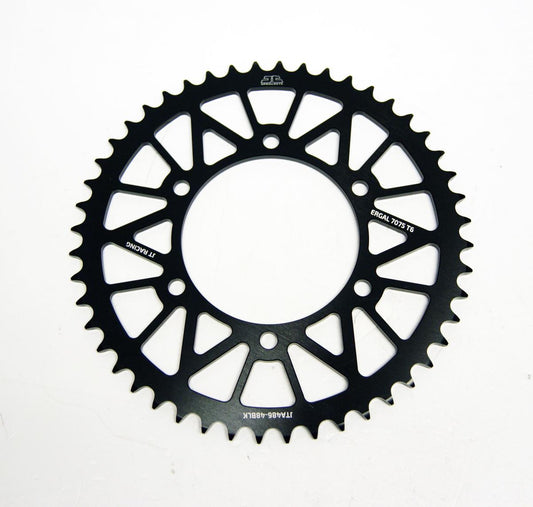 JT REAR SPROCKET ALLOY JTA486.48BLK, HONDA ROAD JT