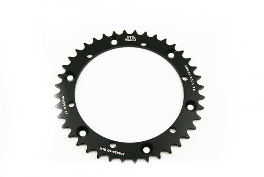 JT REAR SPROCKET ALLOY BLACK, JTA853.40BLK 7075-T6 Aluminium