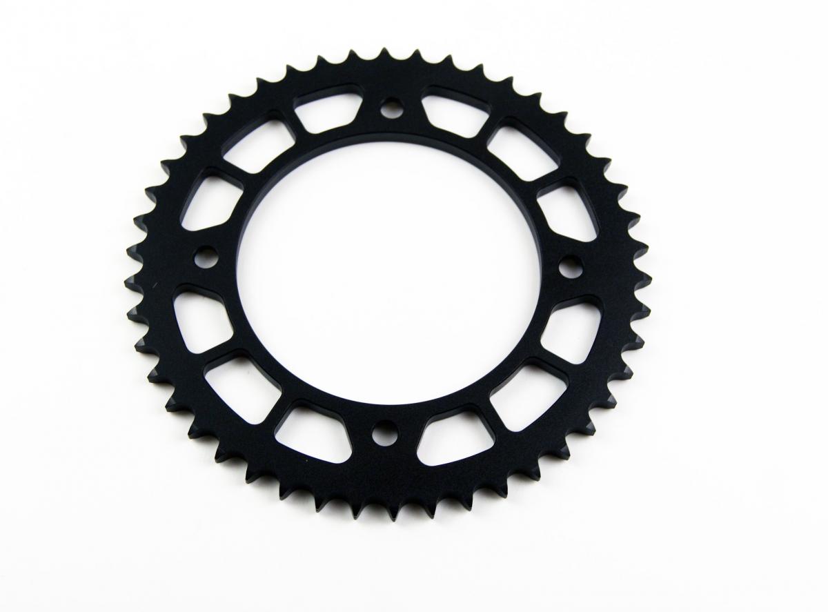 JT REAR SPROCKET ALLOY BLACK 441, JTA895.46BLK 7075-T6 Aluminium