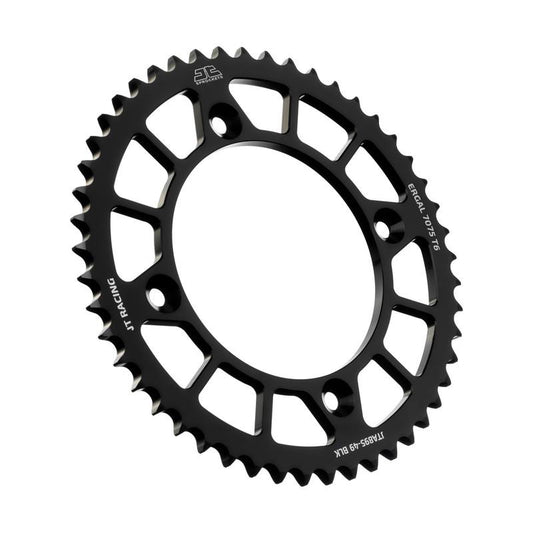 JT REAR SPROCKET ALLOY BLACK 441, JTA895.48BLK 7075-T6 Aluminium