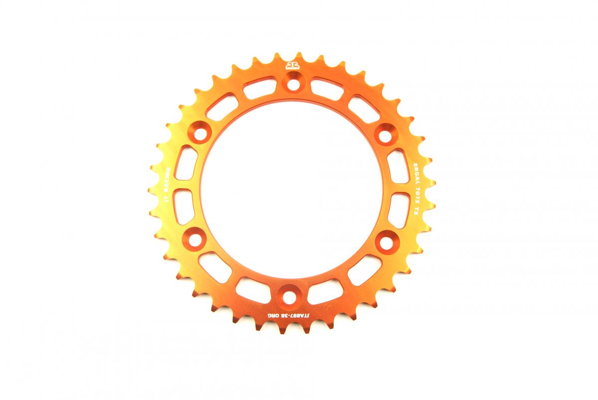 JT REAR SPROCKET ALLOY ORANGE, JTA897.38ORG