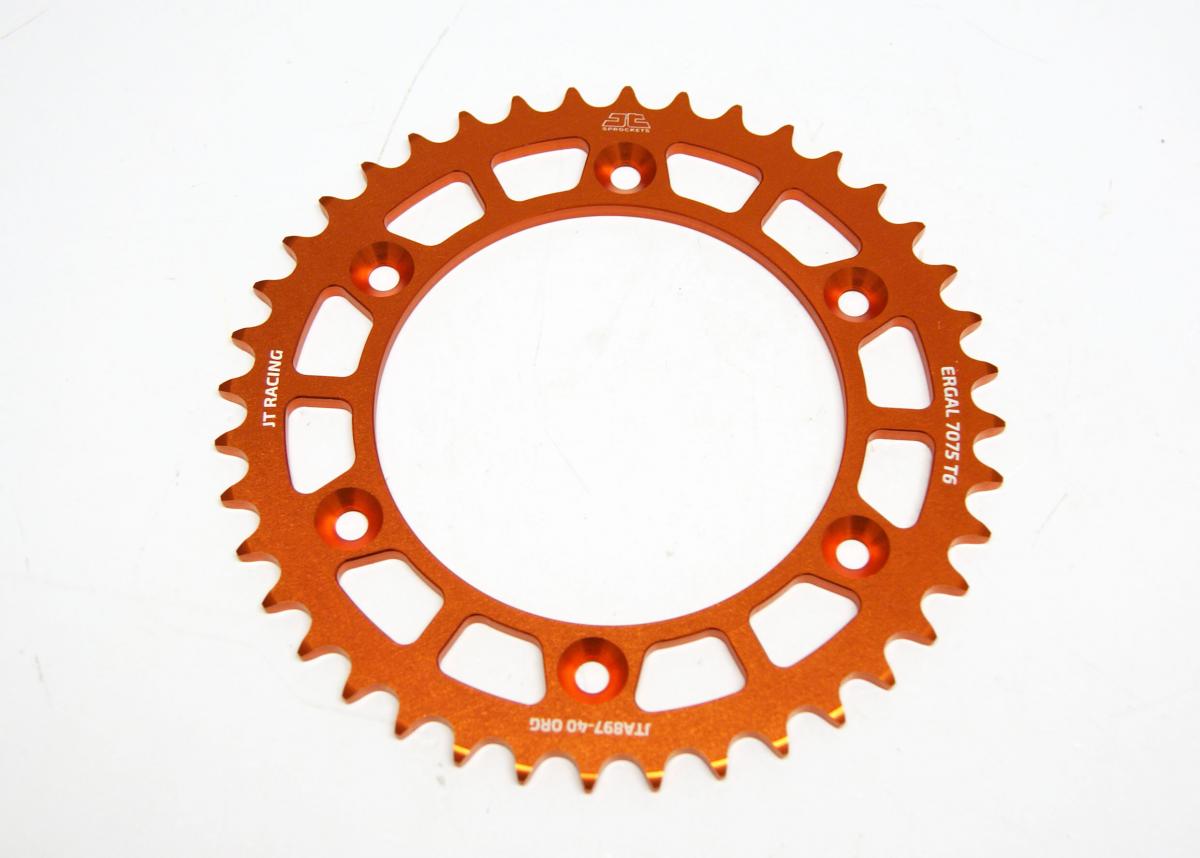 JT REAR SPROCKET ALLOY ORANGE, JTA897.40ORG