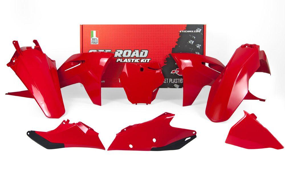 RETCH KTM  PLASTIC KIT/6 2021-23 MC/MCF/EX/EXF RED, RETCH KTM  R-KITGAS-RG0-599