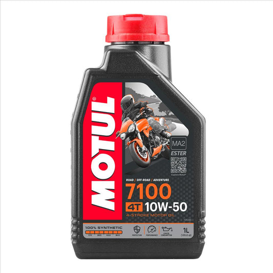 MOTUL - 7100 10W50 FULLY SYNTHETIC 4T ENGINE OIL 1L