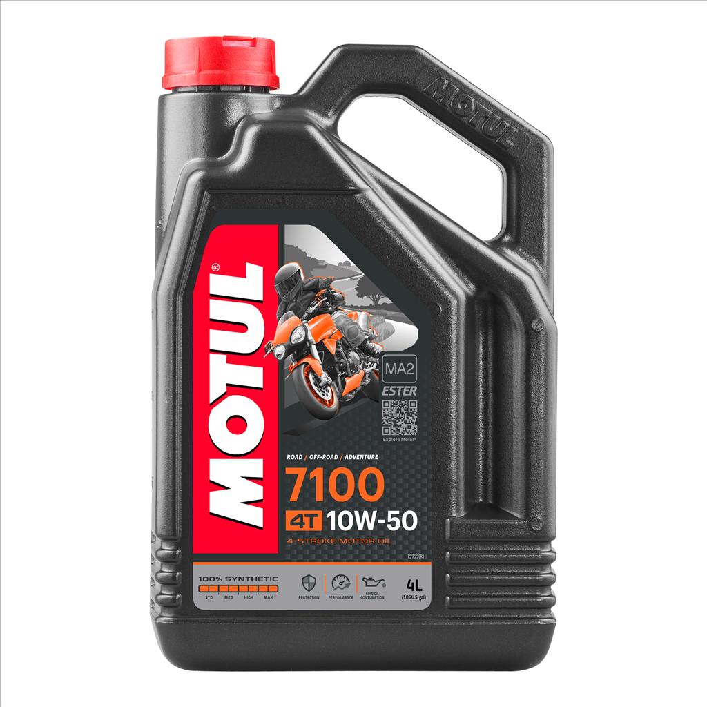 MOTUL - 7100 10W50 FULLY SYNTHETIC 4T ENGINE OIL 4L