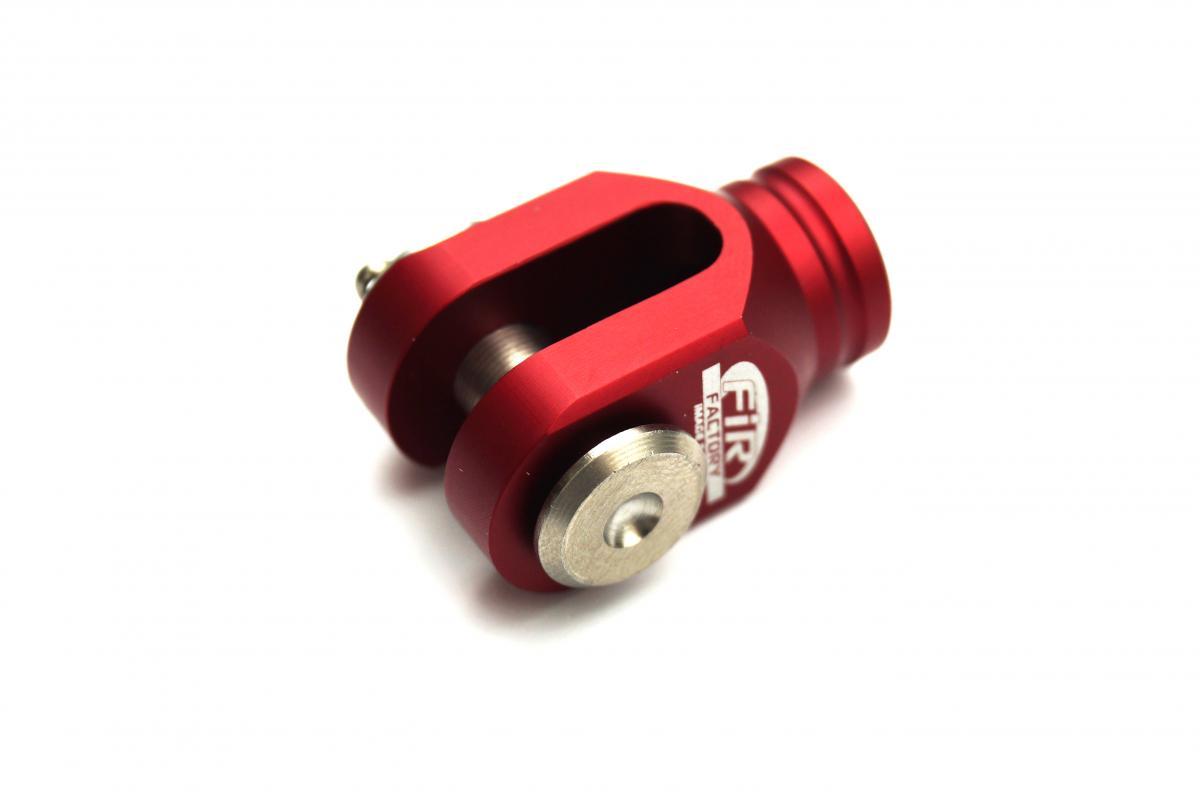 FIR BRAKE CLEVIS REAR RED CR XR, FIR ASRBC-02, CNC ALLOY