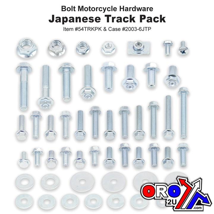 BOLT BOLT Japanese Track Pack, MOTORCYCLE HARDWARE 54TRKPK, BM200318TP