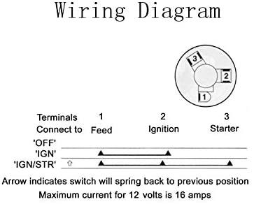 FIR SWITCH IGNITION 3 WAY -2 KEYS UNIVERSAL