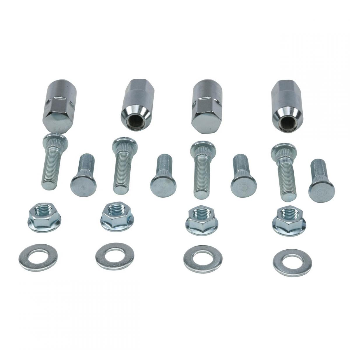 ALL BALLS WHEEL NUTS & STUDS SET-4, ALLBALLS 85-1132, 7515513, 7547237, Polaris Ranger 4x4 700 08, Sportsman 500 EFI 06-08, Sportsman 500 X2 07, Sportsman 800 EFI 05-07, Sp