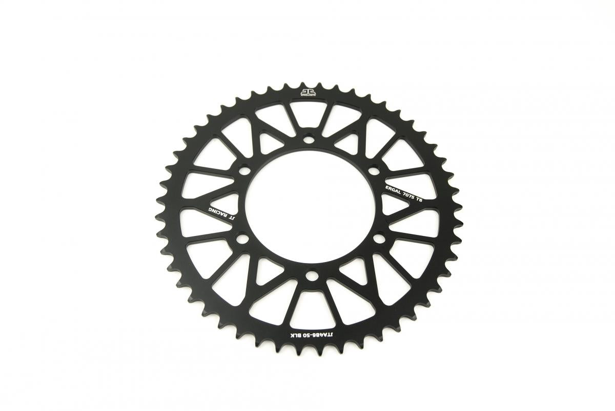 JT REAR SPROCKET ALLOY JTA486.50BLK BLACK, HONDA ROAD JT