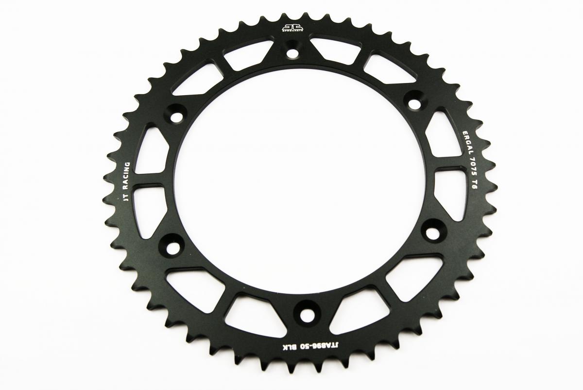 JT REAR SPROCKET ALLOY BLACK, JTA896.50BLK JT 7075-T6 Aluminium