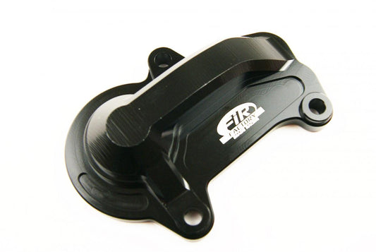 FIR WATER PUMP COVER 19-21 KTM 2T, FIR ASWPC-21, BILLET ALLOY BLACK, STANDARD WATER PUMP COVER