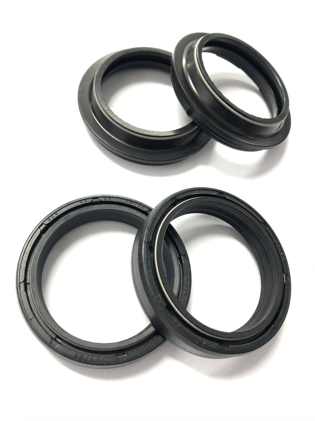 FIR FORK SEAL & WIPER SET-4 SUZ, TRIUMPH ALLBALLS 56-142