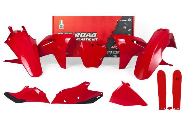 RETCH KTM  PLASTIC KIT/7 2021-23 MC/MC-F/EX/EX-F RED, RETCH KTM  R-KITGAS-RG0-609