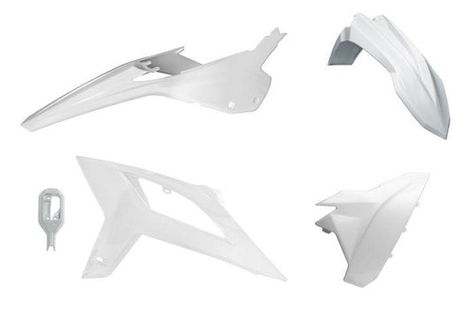 RTECH PLASTIC KIT/5 2020-22 BETA RR125-480 WHITE