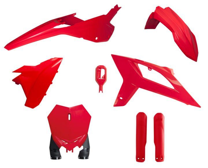 RTECH PLASTIC KIT/6 2020-22 BETA RX125-480 RED