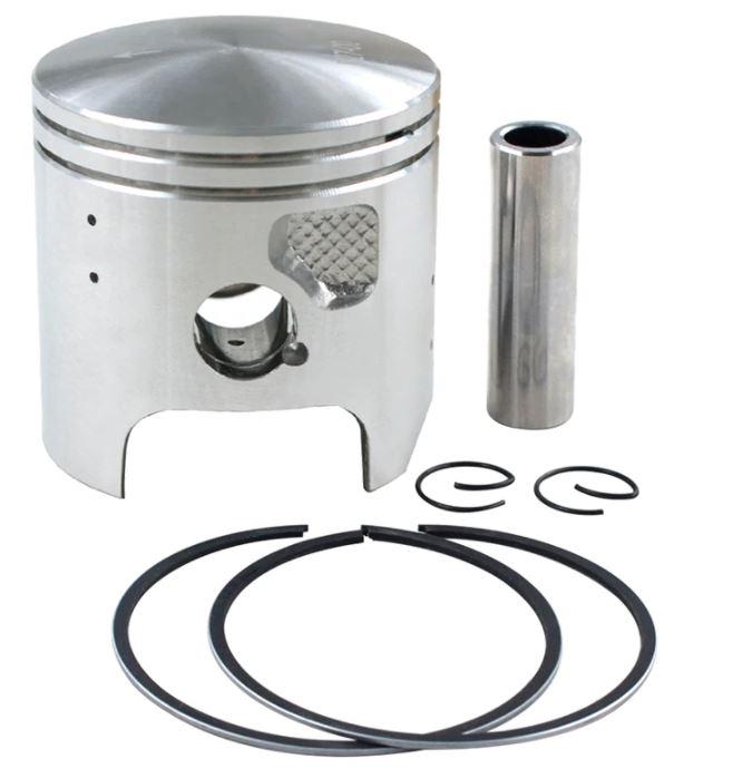 PISTON KIT 86-06 KDX200 67.00mm OS 1.00, PISTON-ENGINE 13001-1317 PIN-PISTON 13002-1053 RING-SET-PISTON 13008-1116 RING-SNAP PISTON PIN 92033