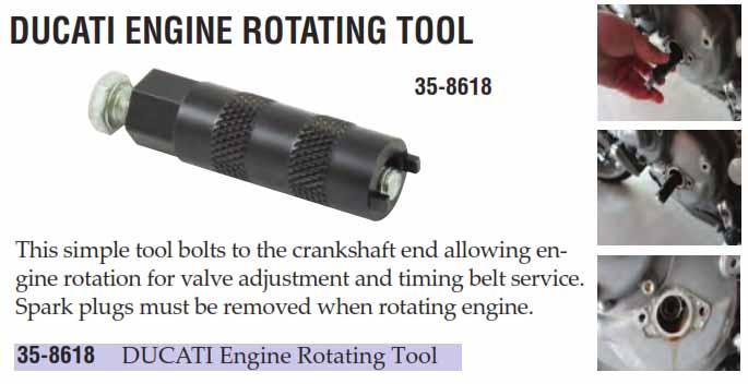 K&L Supply ENGINE ROTATING TOOL, DUCATI 35-8618, TOOLS