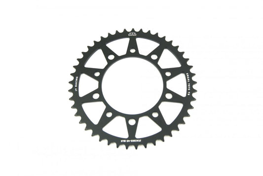 JT REAR SPROCKET ALLOY JTA1303.45 BLACK, HONDA ROAD CHAIN 520