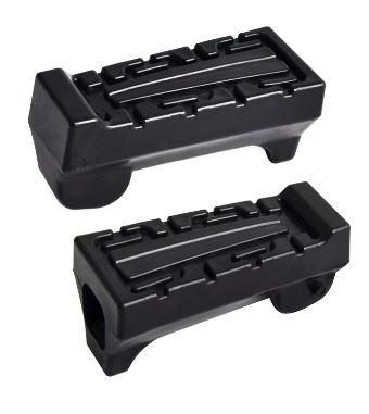 DIRT RACING  FRONT RUBBER FOOTRESTS 2005-PRESENT YAMAHA YBR125 YBR 125 5VL-F7413-00