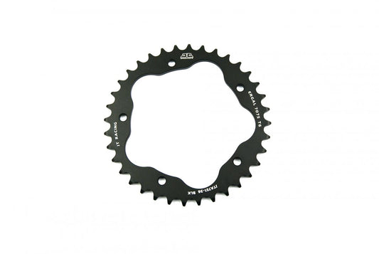 JT REAR SPROCKET ALLOY JTA751.36, BLACK