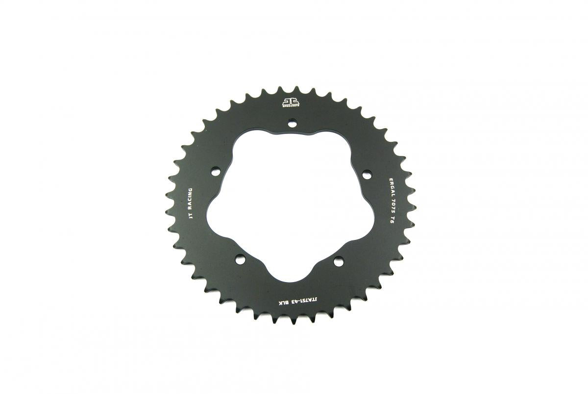 JT REAR SPROCKET ALLOY JTA751.43BLK