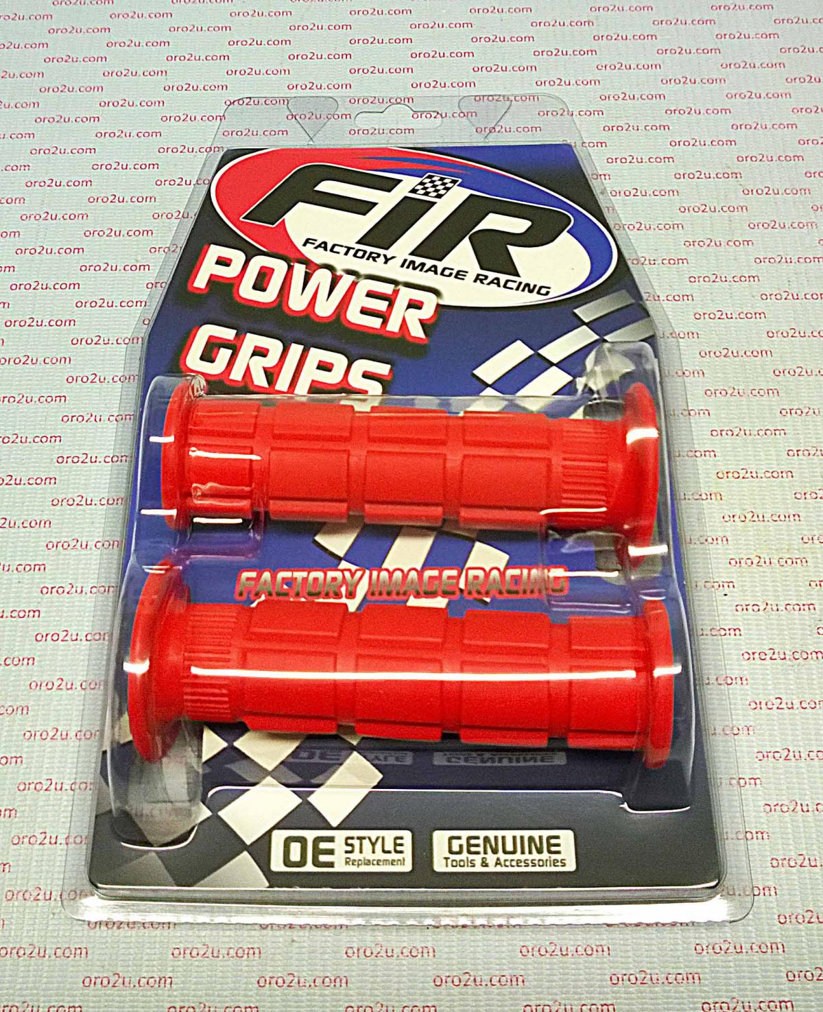 FIR OURY GRIPS ATV RED Nonslip, ID SIZE. 22/22mm - 135mm Long