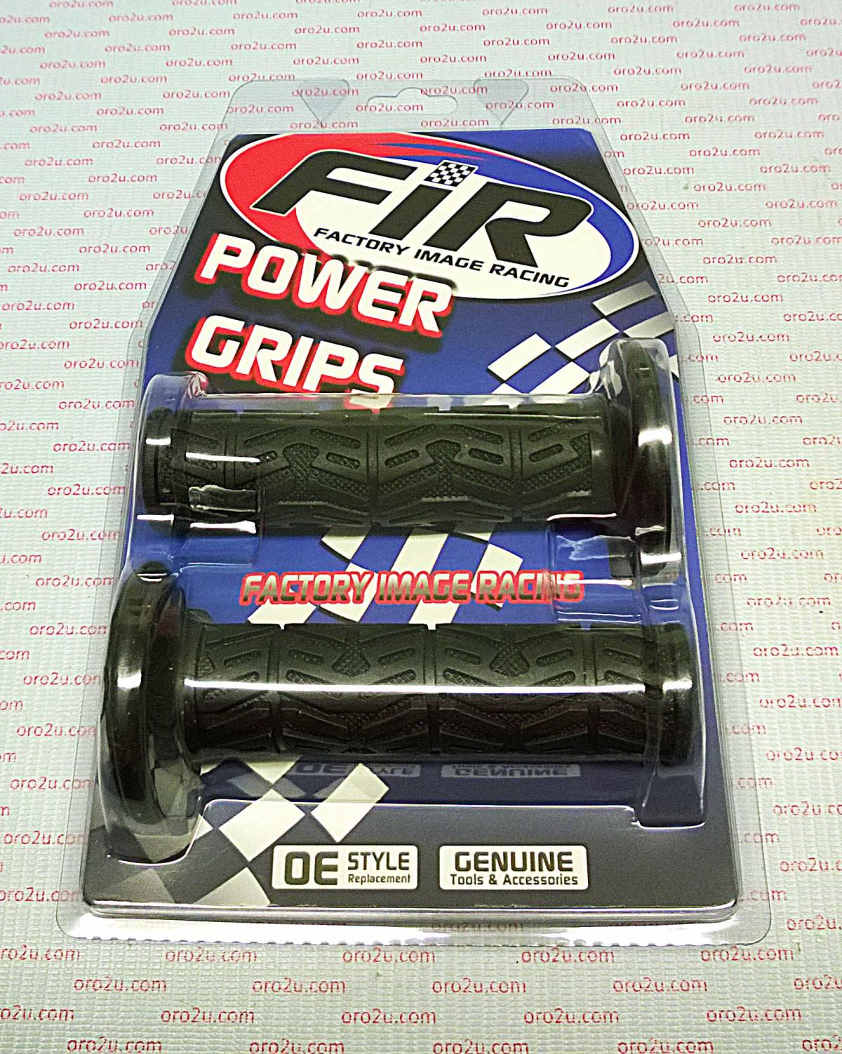 FIR TRIALS GRIP BLACK DOMINO COPY, 22/25mm, FACTOET IMAGE RACING