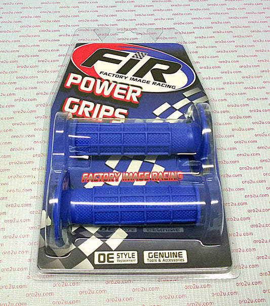 FIR GRIPS FULL WAFFLE BLUE, ID SIZE 22/25mm MX-08003BE