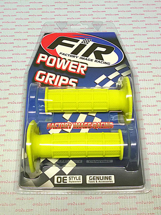 FIR GRIPS FULL WAFFLE YELLOW, ID SIZE 22/25mm