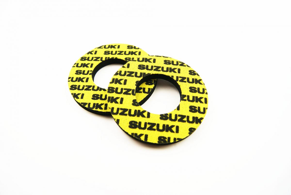 FIR GRIP DONUTS YELLOW SUZUKI, PAIR