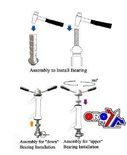 K&L Supply CUP PRESS TOOL SET/5 SIZES