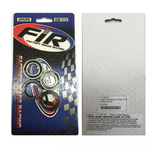 FIR Front WHEEL BEARING KIT 95-22 HON/KTM, DIRT